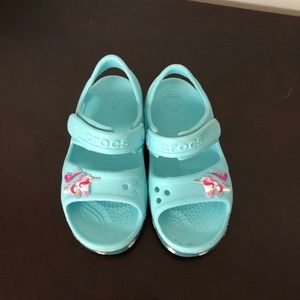 Unicorn Crocs Sandal Size 9